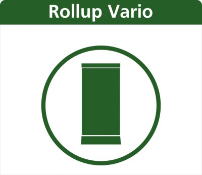 Hier finden Sie Rollup-Vario von 80 bis 120 cm Breite